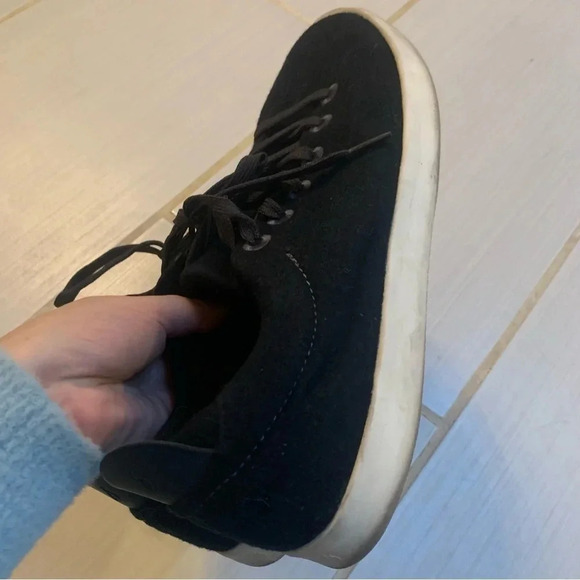 Allbirds Men's Black  Wool Sneakers 12 - Picture 7 of 9